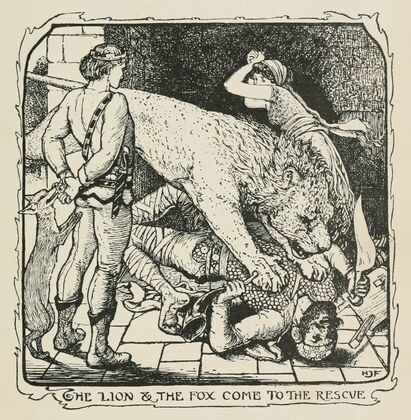 The Lion and the Fox come to the Rescue (1906) — size preview