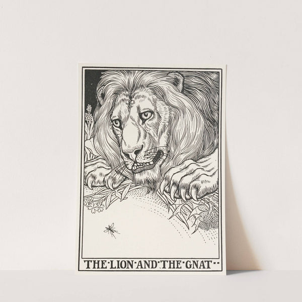 The Lion and the Gnat (1900) by Percy J. Billinghurst