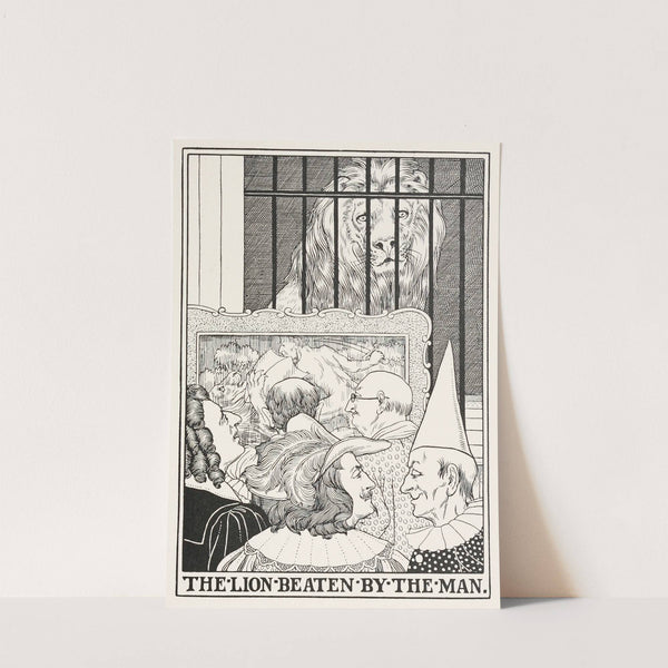 The Lion beaten by the Man (1900) by Percy J. Billinghurst