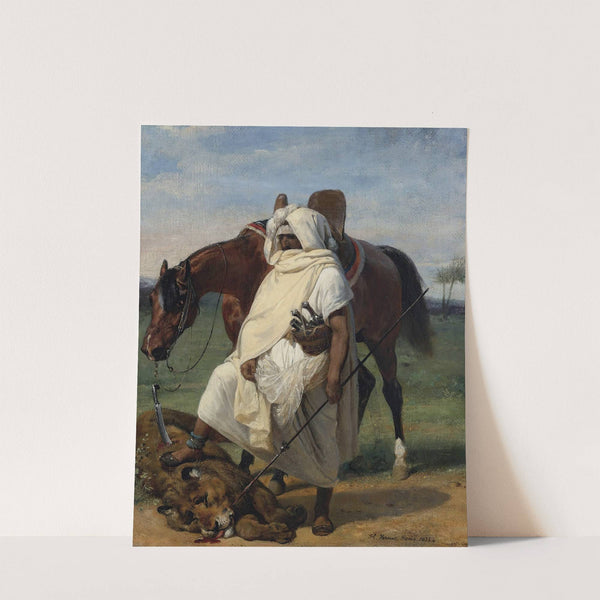 The Lion Hunter by Horace Vernet