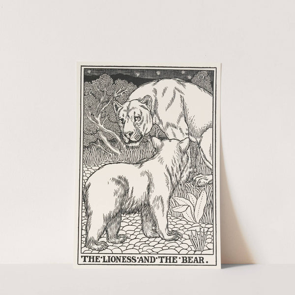 The Lioness and the Bear (1900) by Percy J. Billinghurst