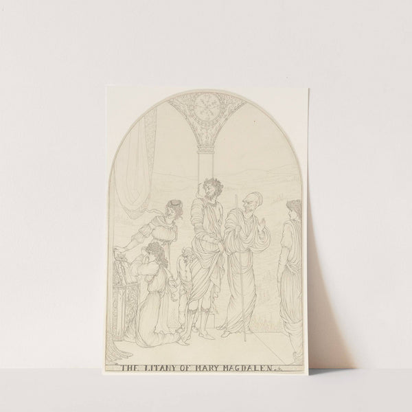 The Litany of Mary Magdalen (1891) by Aubrey Vincent Beardsley