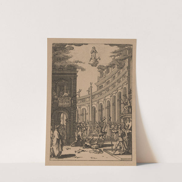 The Little Apostles or The martyrdom of the Apostles – St. Thaddeus by Jacques Callot