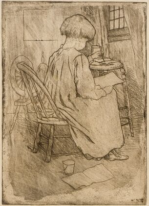 The Little Artist (1890)