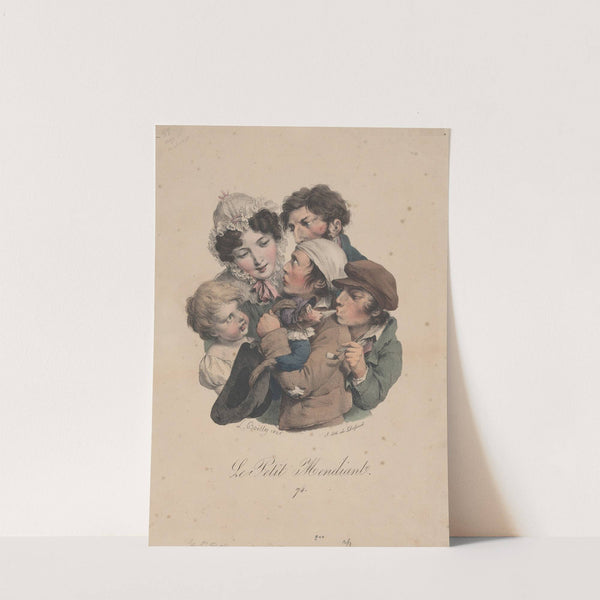 The Little Beggar (1826) by Louis Léopold Boilly