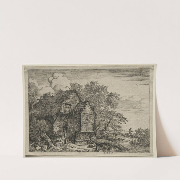 The Little Bridge (c. 1650) by Jacob van Ruisdael