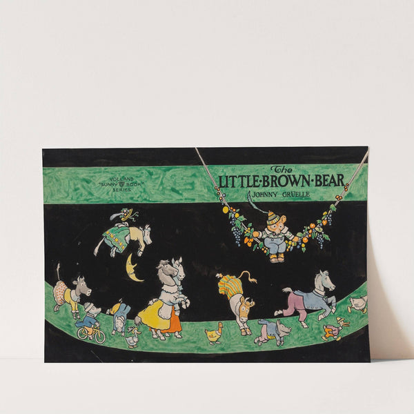 The Little Brown Bear book cover by Johnny Gruelle