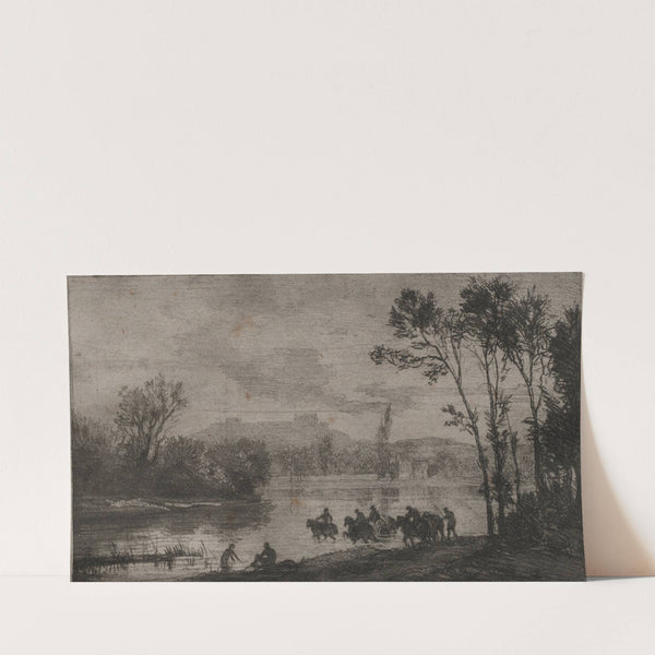 The Little Cavaliers (1844) by Charles François Daubigny