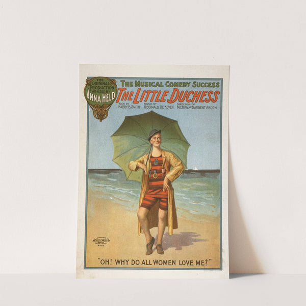 The little duchess the musical comedy success. (1906) by U.S. Lithograph Co.
