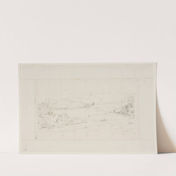 The Little French Colony at Akaroa, 1845 (1865) by Charles Meryon