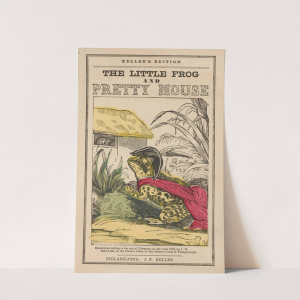 The little frog and pretty mouse Pl.1 by John B. Keller