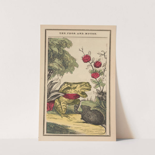 The little frog and pretty mouse Pl.3 by John B. Keller