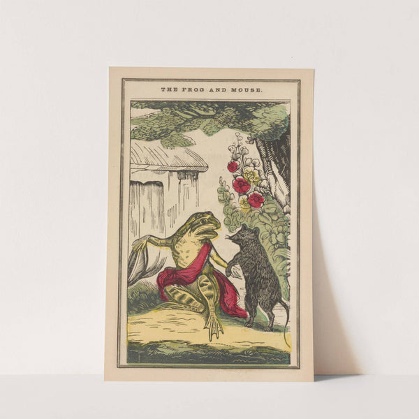 The little frog and pretty mouse Pl.6 by John B. Keller