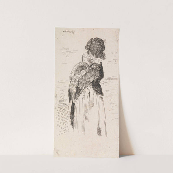 The Little Girl (1860 – 1861) by Édouard Manet