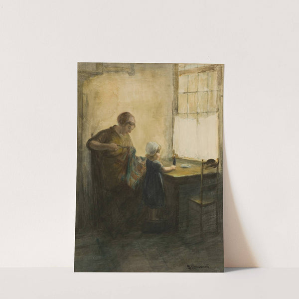 The Little Helper by Bernardus Johannes Blommers