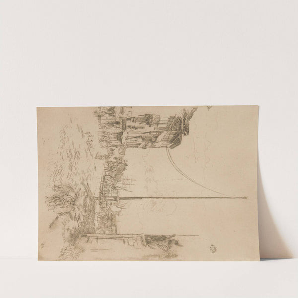 The Little Mast (1879-1880) by James Abbott McNeill Whistler