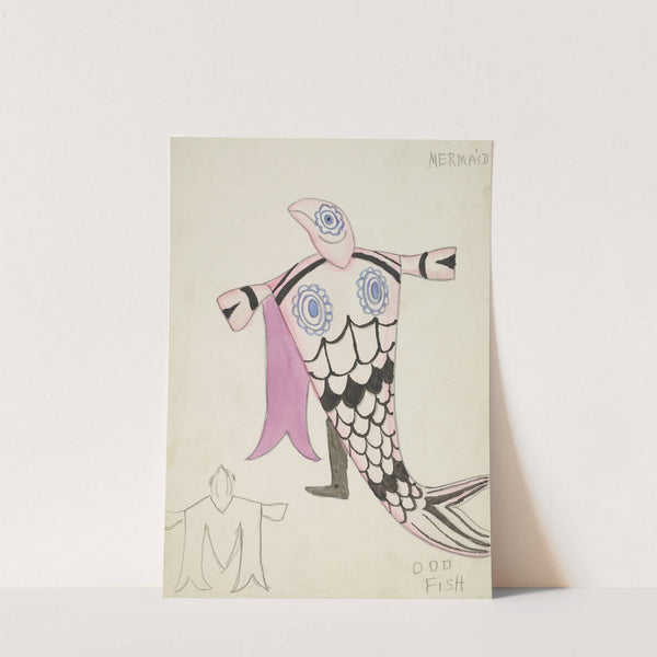 The Little Mermaid: Odd Fish pink fish costume (1934-1943) by Robert Byrne