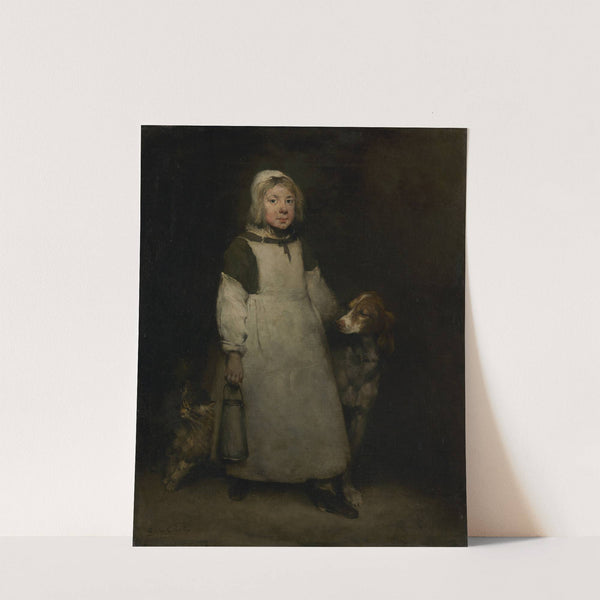 The Little Milkmaid by Théodule Ribot