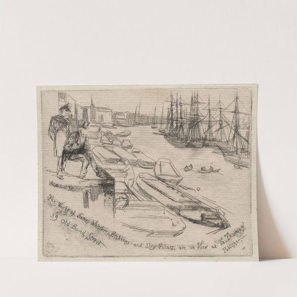 The Little Pool (1861) by James Abbott McNeill Whistler