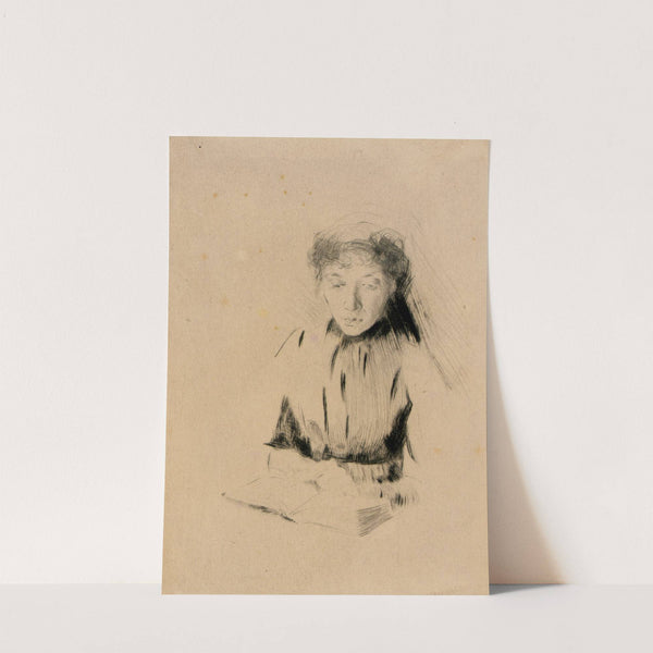 The Little Portrait (Young Woman) (ca. 1887-1893) by Julian Alden Weir