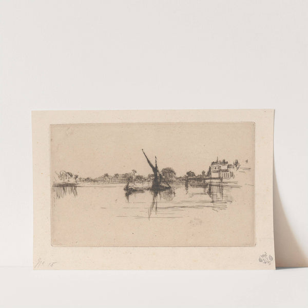 The Little Putney, No. 2 (ca. 1879) by James Abbott McNeill Whistler
