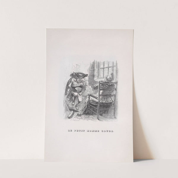 The Little Red Man by J. J. Grandville