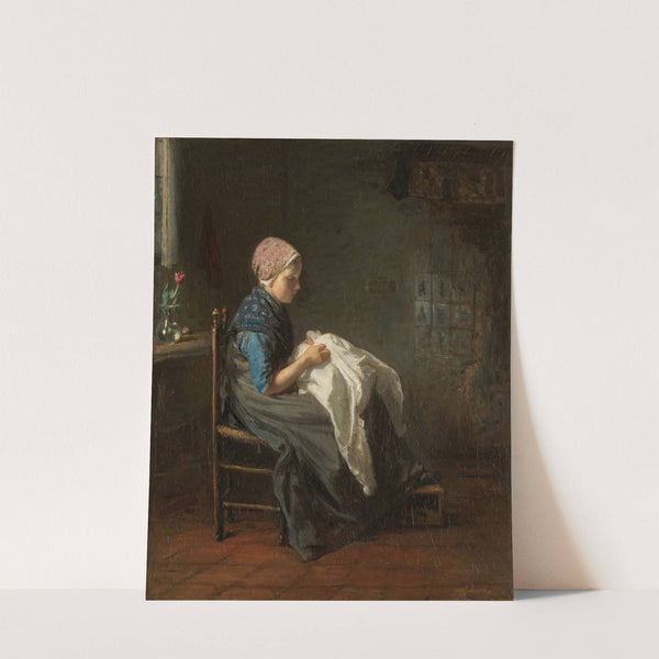 'The Little Seamstress' by Jozef Israëls