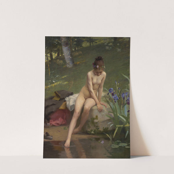 The Little Shepherdess by Paul Peel