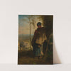 The Little Shepherdess by Jean-François Millet