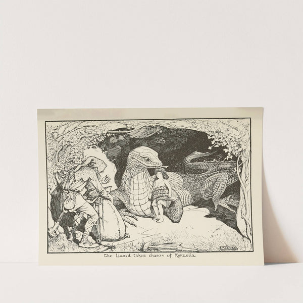 The Lizard takes charge of Renzolla by Henry Justice Ford