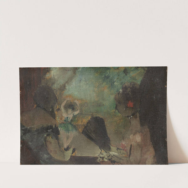 The Loge (c. 1883) by Edgar Degas