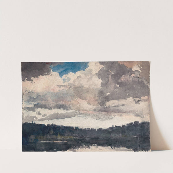 The Lone Boat, North Woods Club, Adirondacks (1892) by Winslow Homer