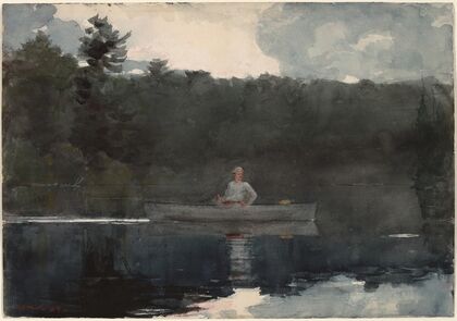 The Lone Fisherman (1889)