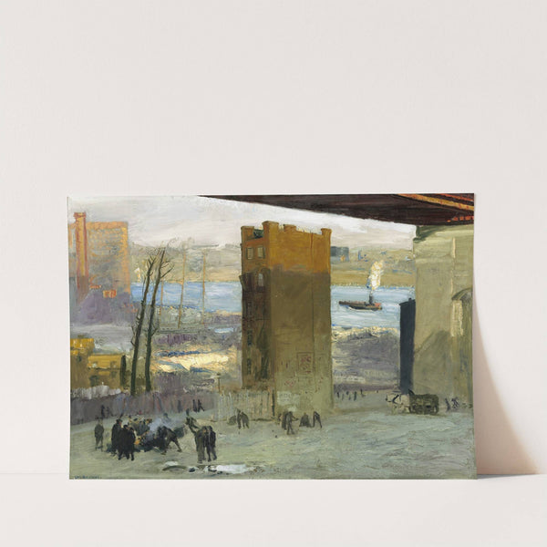 The Lone Tenement by George Wesley Bellows