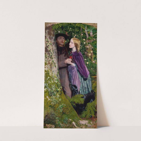 The Long Engagement (1859) by Arthur Hughes