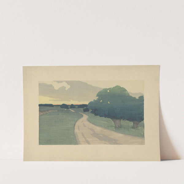 The Long Road – Argilla Road, Ipswich (circa 1898–1912) by Arthur Wesley Dow