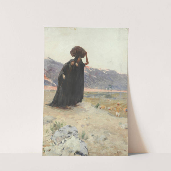 The long walk home (1890) by Georges Antoine Rochegrosse