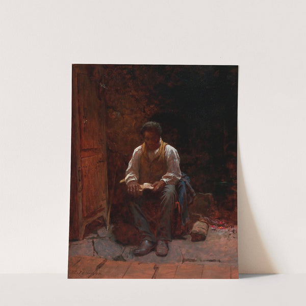 The Lord Is My Shepherd (1863) by Eastman Johnson