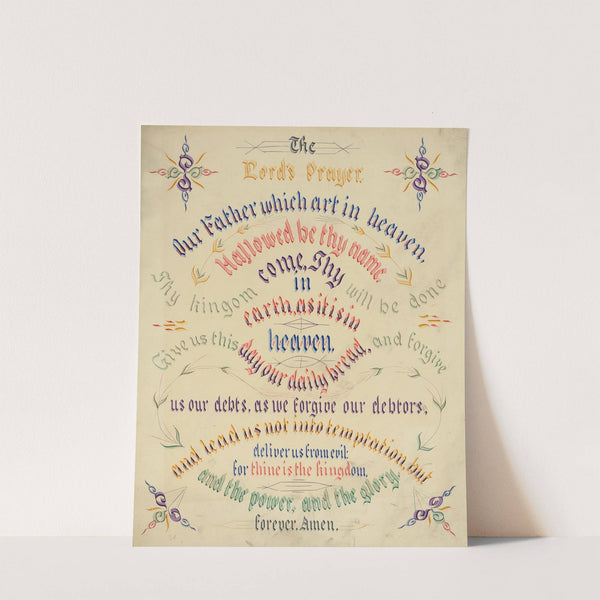 The Lord's prayer by John Morgan Coaley