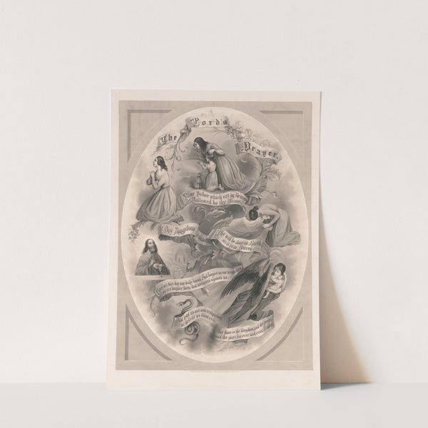 The Lord’s prayer (1867) by J. C. Buttre