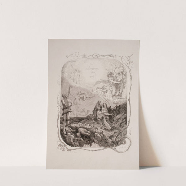 The Lord’s Prayer Pl.03 (1863) by Lorenz Frølich