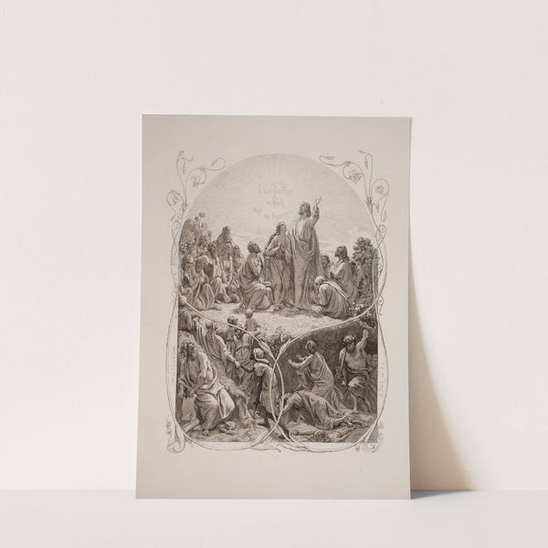 The Lord’s Prayer Pl.05 (1863) by Lorenz Frølich