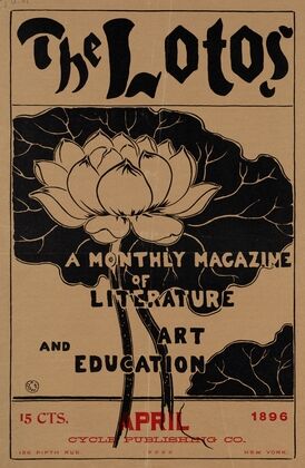 The lotos, a monthly magazine of literature & art education, April