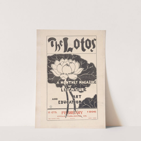 The Lotos (1896) by Arthur Wesley Dow