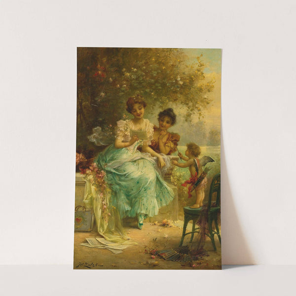 The Love Letter by Hans Zatzka