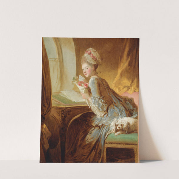 The Love Letter by Jean-Honoré Fragonard