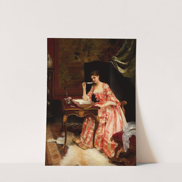 The love letter by Gustave Jean Jacquet