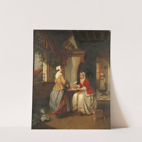 The love letter by Henri Joseph Gommarus Carpentero