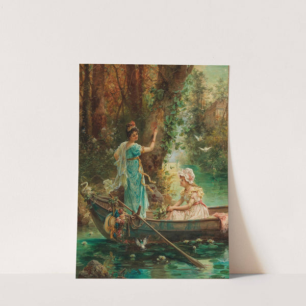 The Love Message by Hans Zatzka