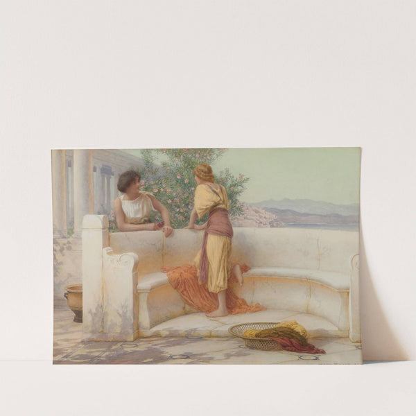 The Love Story (1916) by Henry Ryland